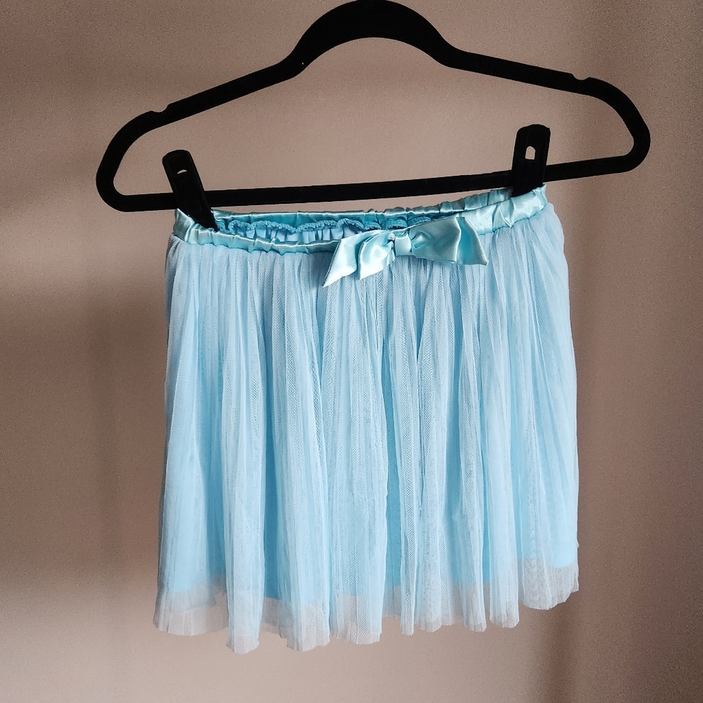 Disney Cinderella pastel blue‎ tutu tulle skirt Girls size M